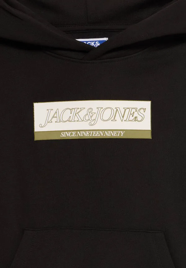 Худи с логотипом jorinwood. Jack & Jones Junior, Black — фото 3