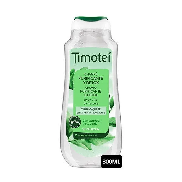 Шампунь для жирных волос TIMOTEI Purificante Y Detox 300 мл — фото 2