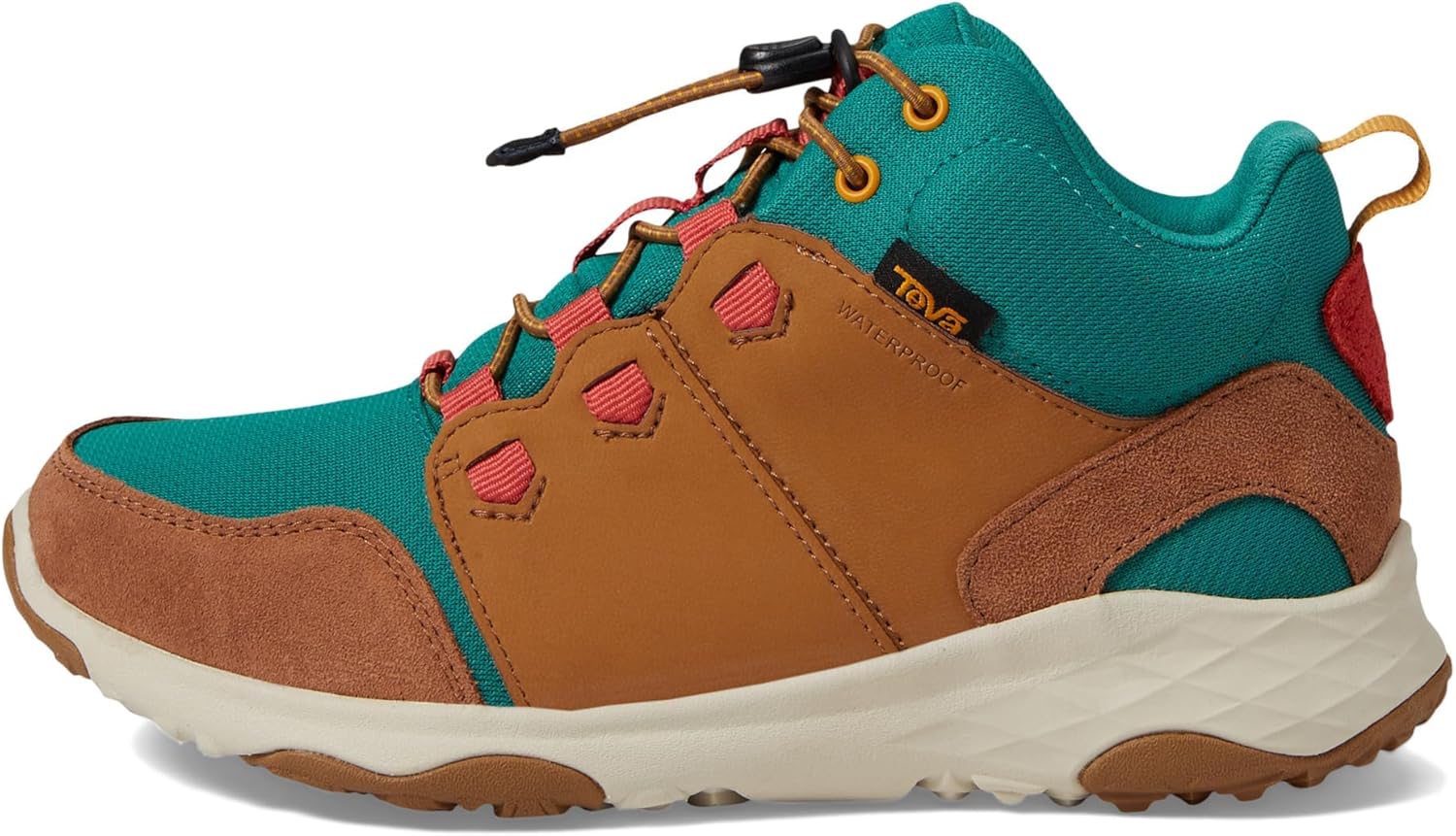 Мокасины Teva Unisex-Child Canyonview Mid Rp, зеленый — фото 4