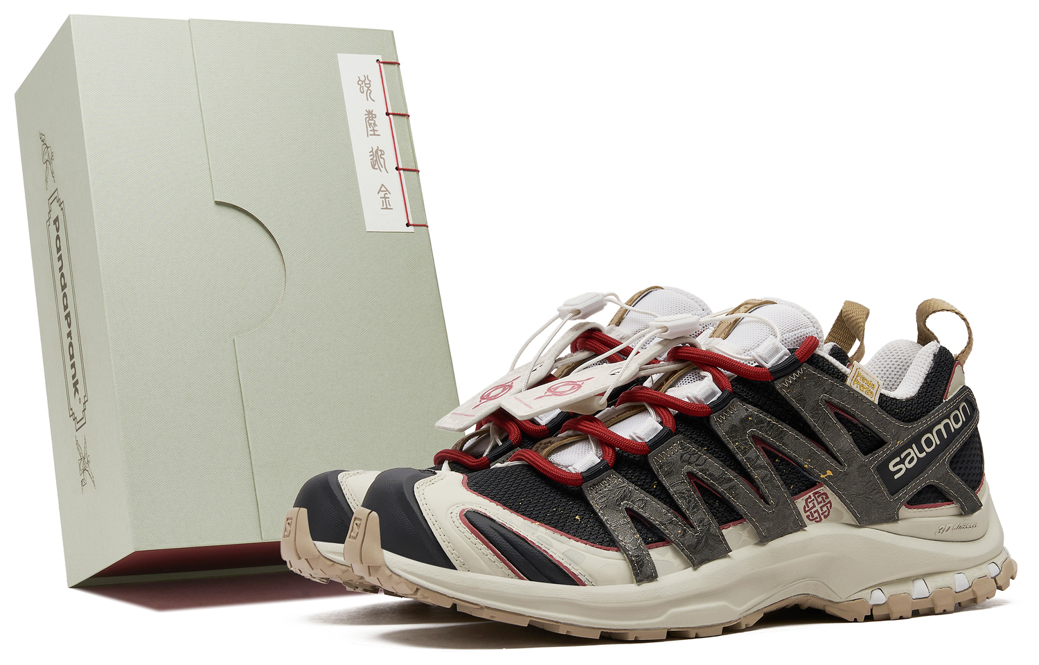 

Кроссовки для бега XA PRO 3D LA YAUTE низкие unisex Dark Gray антискользящие износостойкие SALOMON, темно-серый