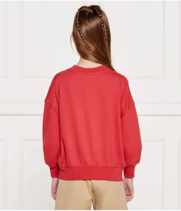 Толстовка Loose fit Polo Ralph Lauren, красный — фото 3