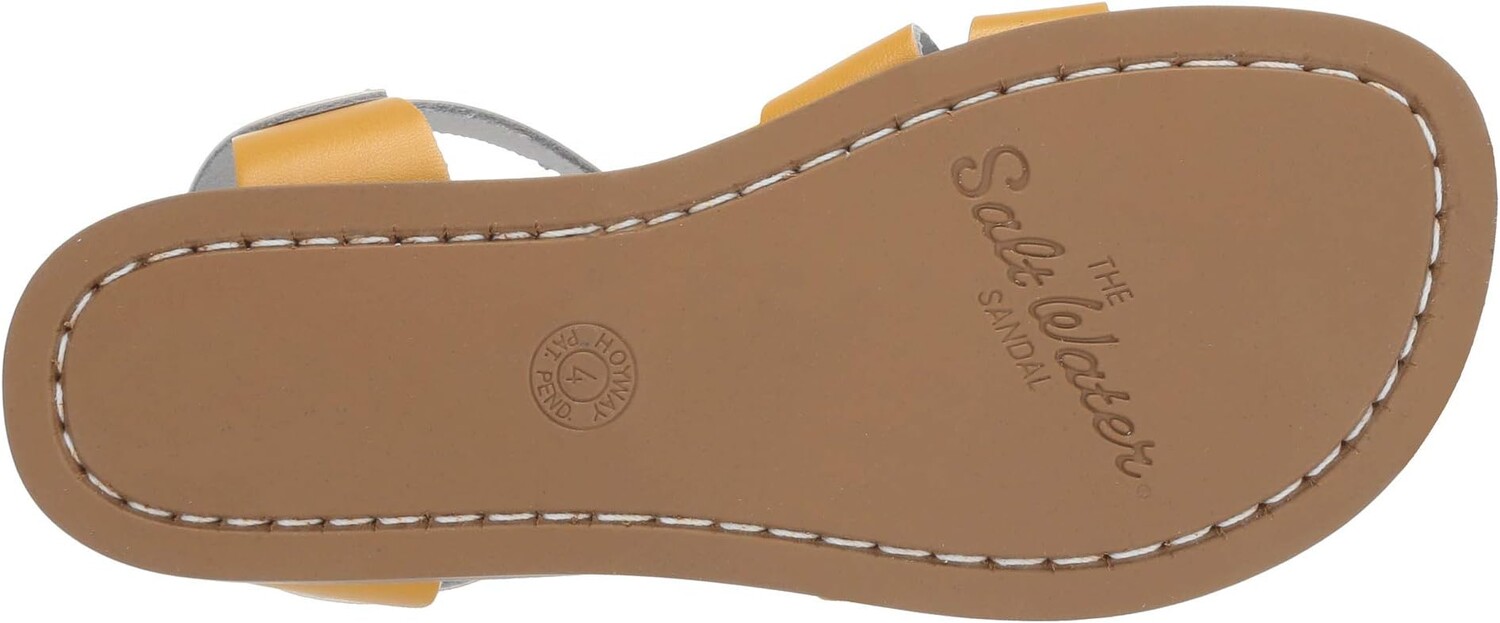 Сандалии на плоской подошве Classic Salt Water Sandal by Hoy Shoes, цвет Mustard — фото 3