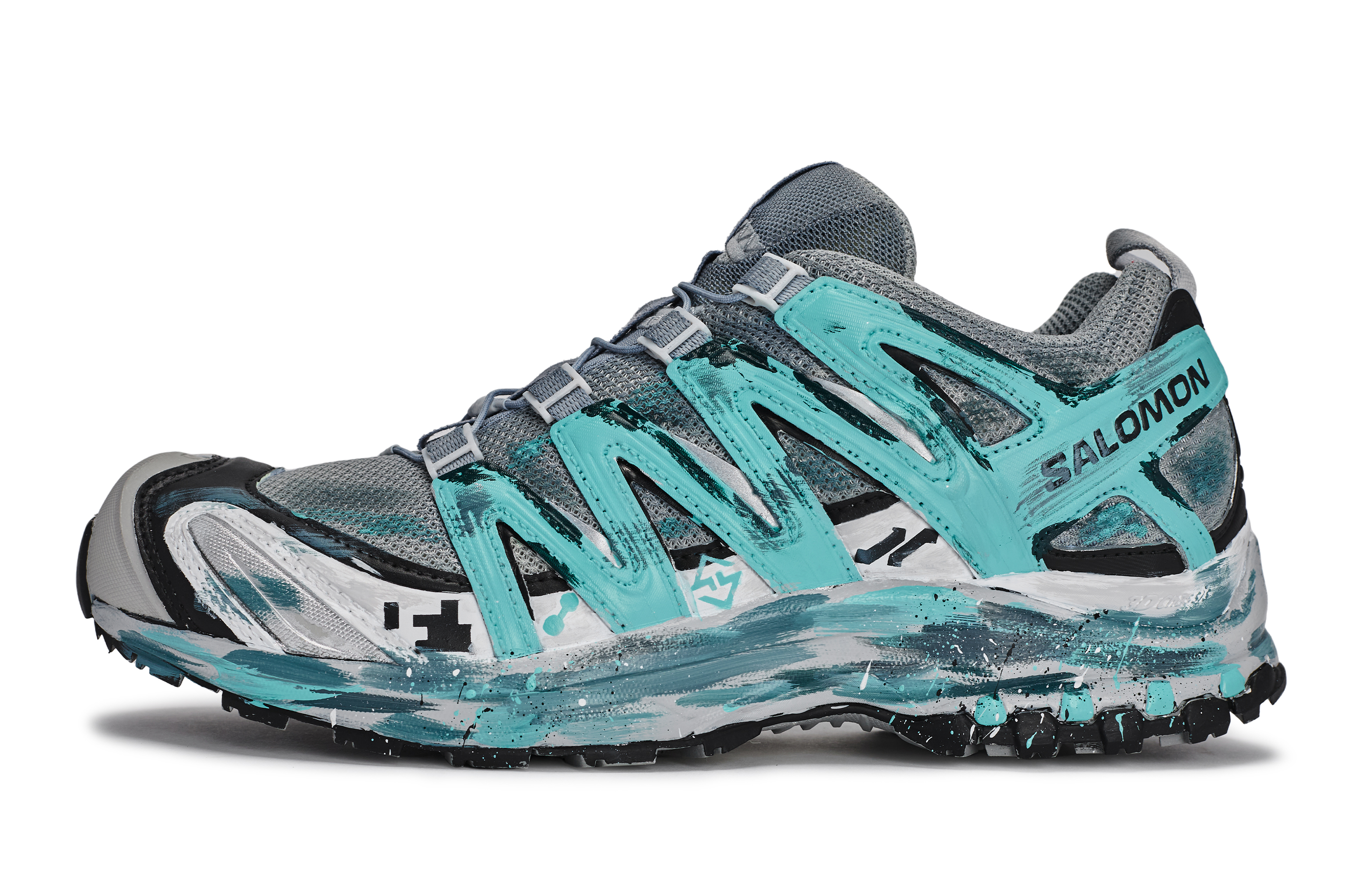 Кроссовки XA PRO 3D 811 Manufacturing, Light Rail Marks Abrasion Resistant Low top Outdoor Shoes Unisex SALOMON, серый серебряный tiffany