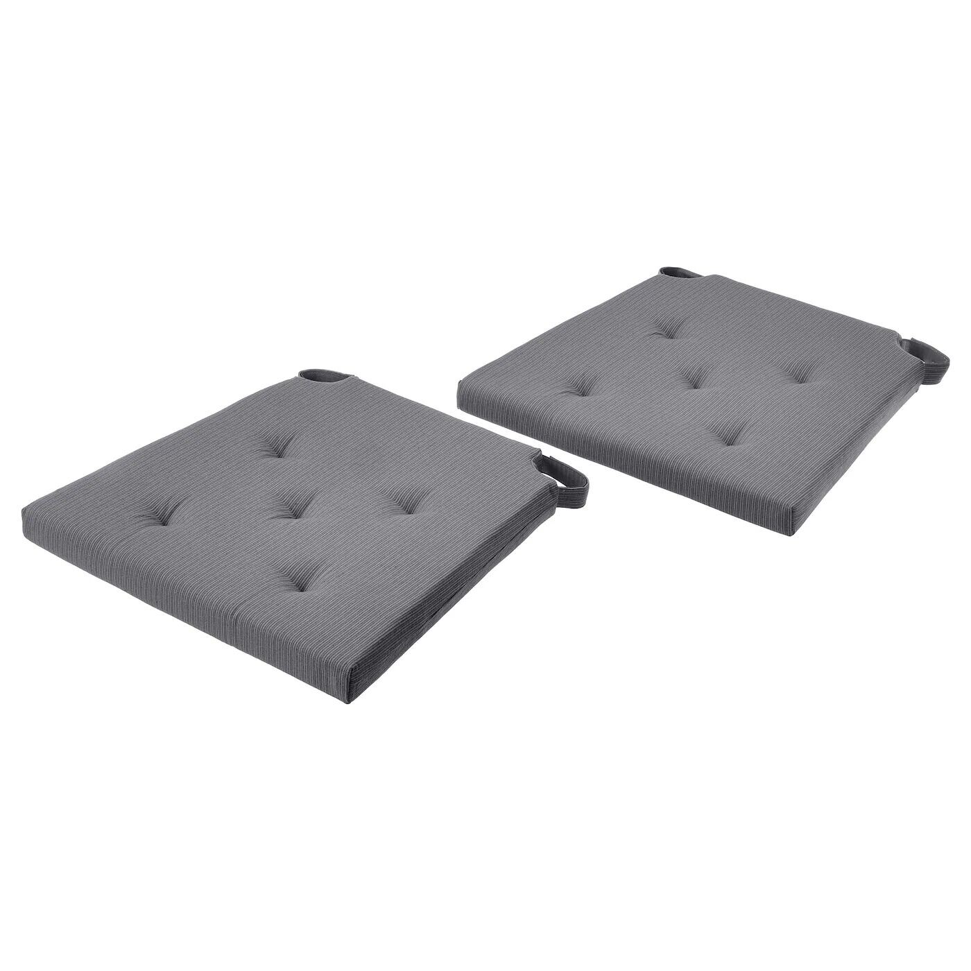 

Подушка на стул, серая, 42/35x40x4 см, JUSTINA IKEA