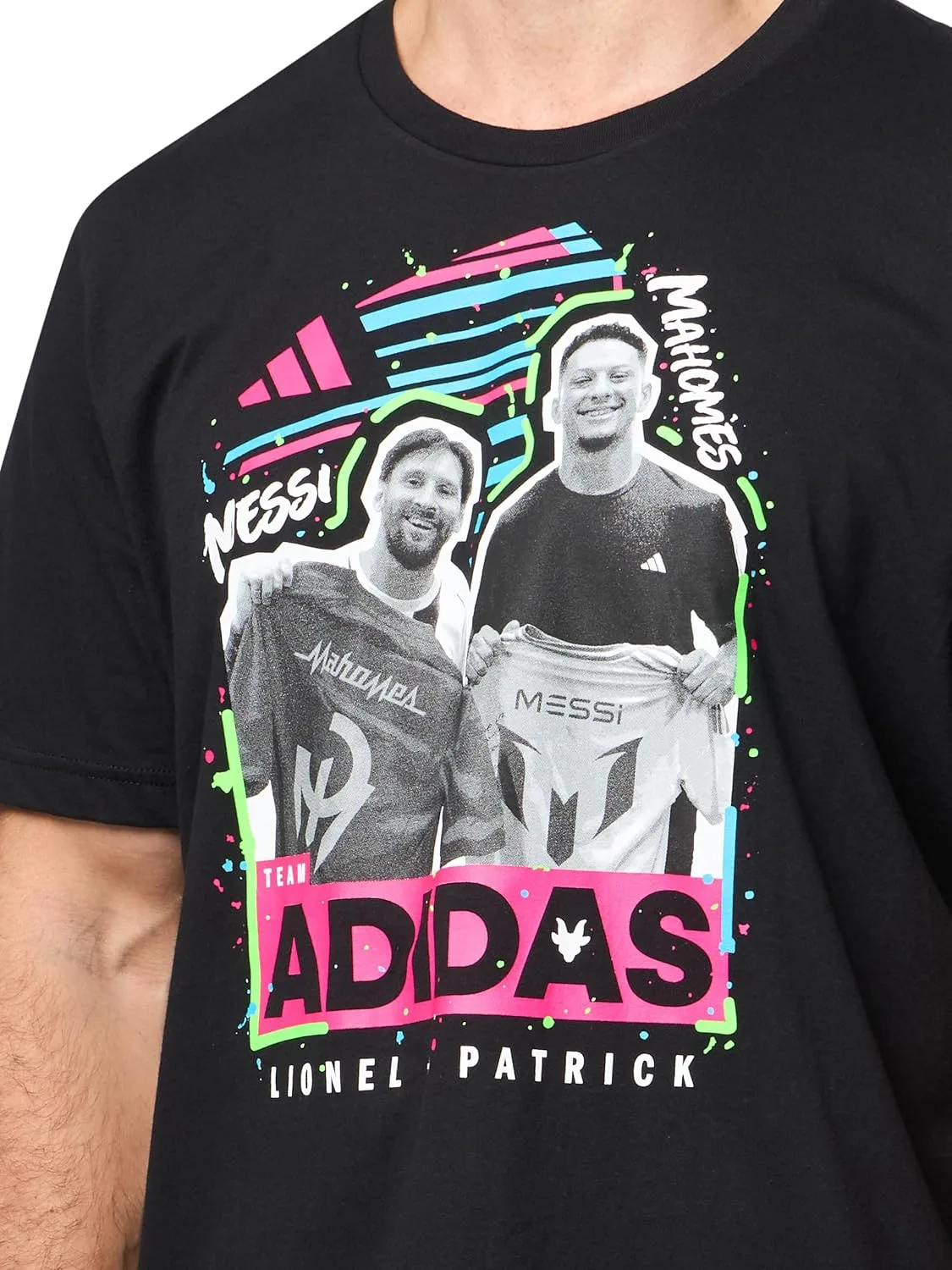 Футболка adidas Mens Messi X Mahbes Jersey Swap — фото 3