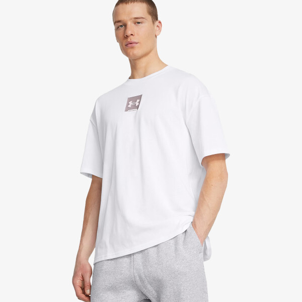 

Футболка ua m hw os sm box ss Under Armour, белый