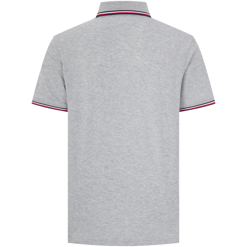 Футболка поло мужская Dusty Gray Tommy Hilfiger, Mist Sky Gray P7A — фото 3