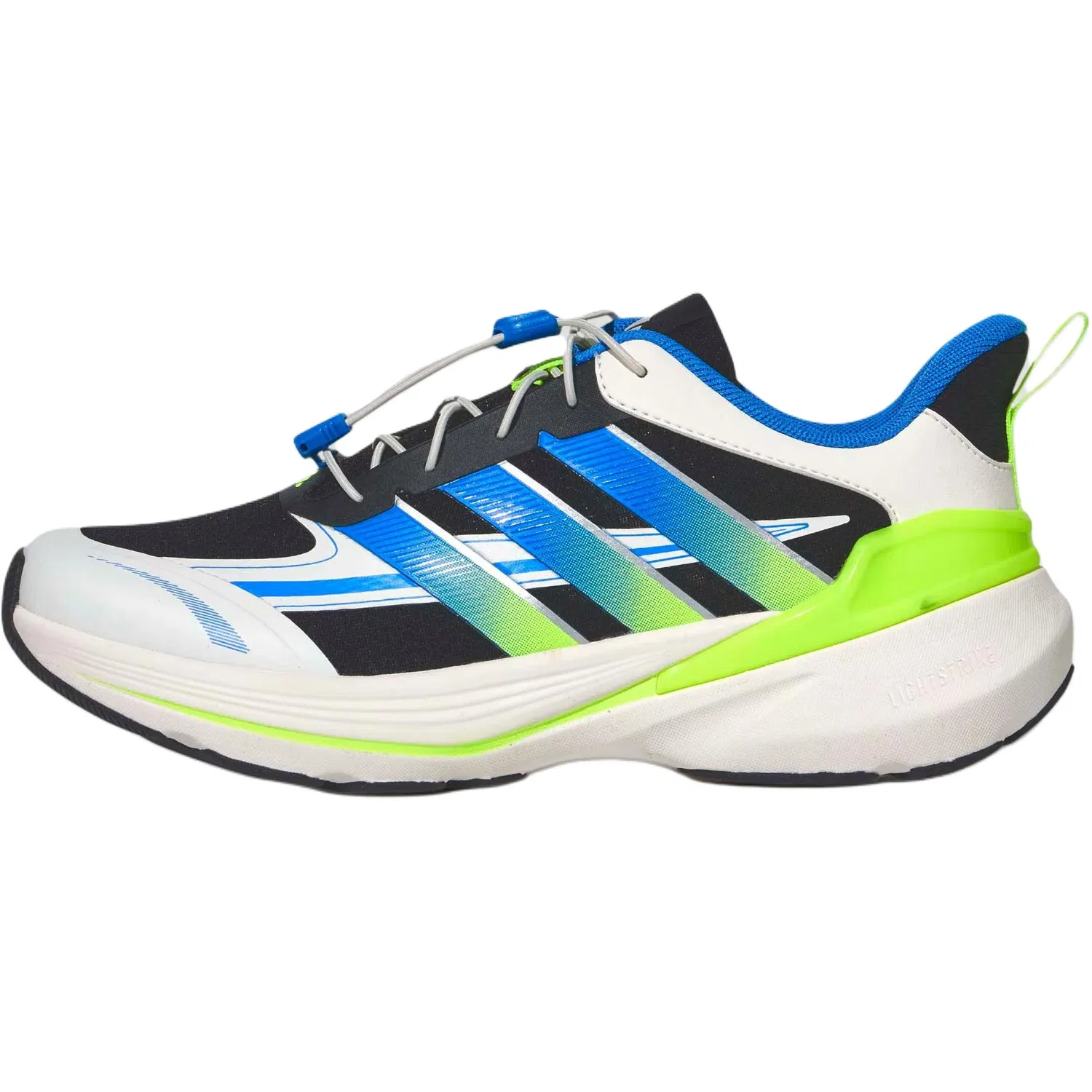 Кроссовки LIGHTDART Low top Running Shoes White Black детские Adidas