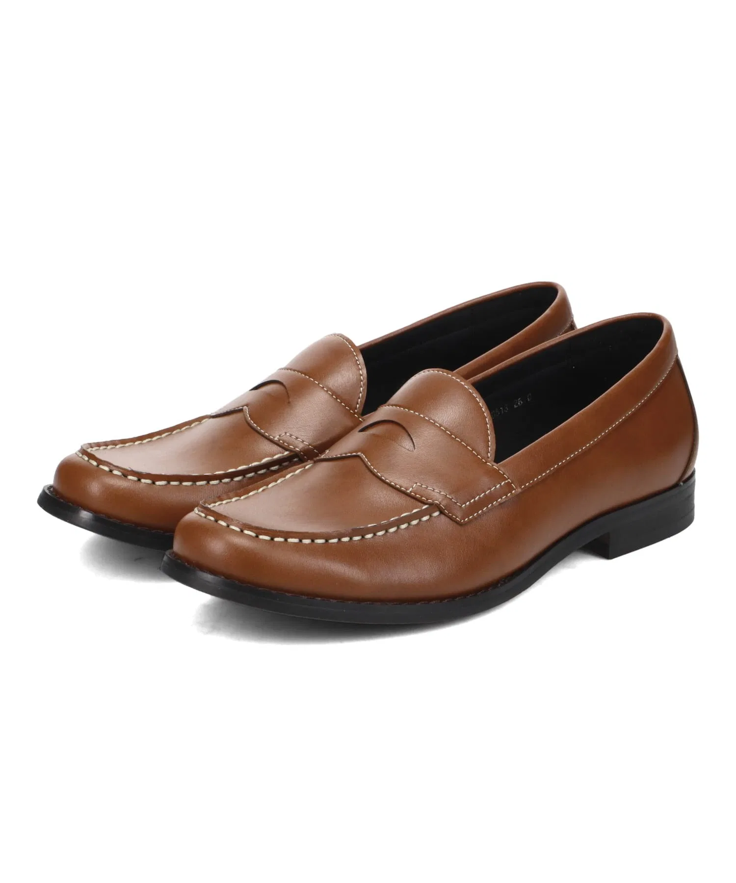 Мужские лоферы из искусственной кожи SCHUHE SCHNEIDER коричневые
