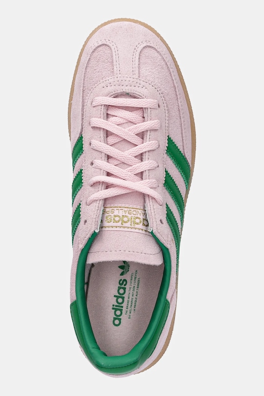 Замшевые кроссовки Handball Spezial Adidas Originals, розовый — фото 4