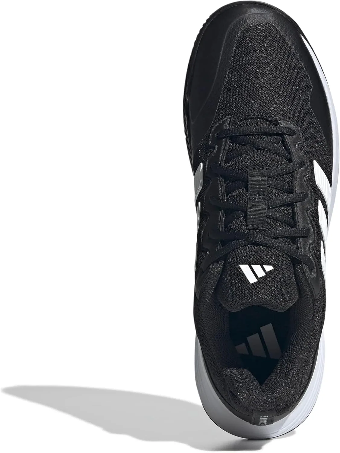 Мужские теннисные кроссовки GAMECOURT 2 adidas, серебро — фото 2