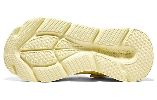 Сандалии max cushioning 'yellow' Skechers, бежевый — фото 4