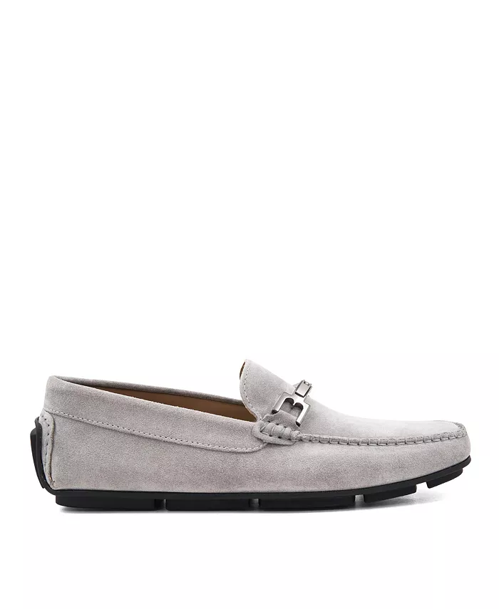 Мужские лоферы Taso Slip On Bruno Magli, серый — фото 2