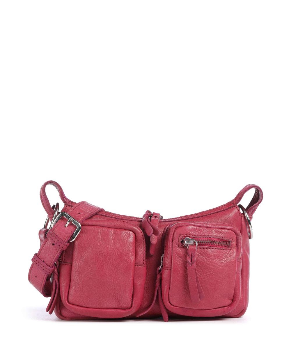 

Salvatorianplatz 4 сумка через плечо из зернистой коровьей кожи Taschendieb Wien, розовый