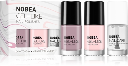

Набор лаков для ногтей NOBEA Day-to-Day Vienna Calmness Set, 3× 6 ml