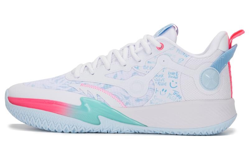 

Баскетбольные кроссовки Lin Storm 2 Generation Men Low-top White/blue/cyan/pink Xtep