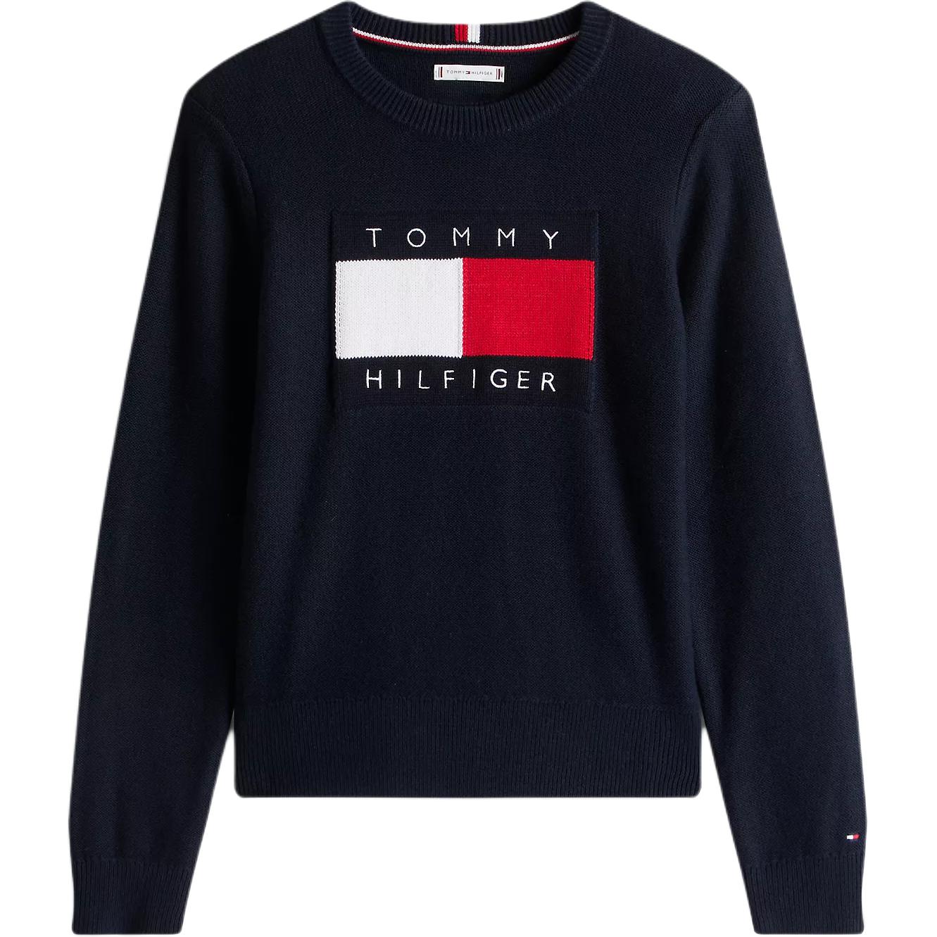 

Tommy Hilfiger Женские свитера, темно-синие, с круглым вырезом, средней толщины, другие цвета