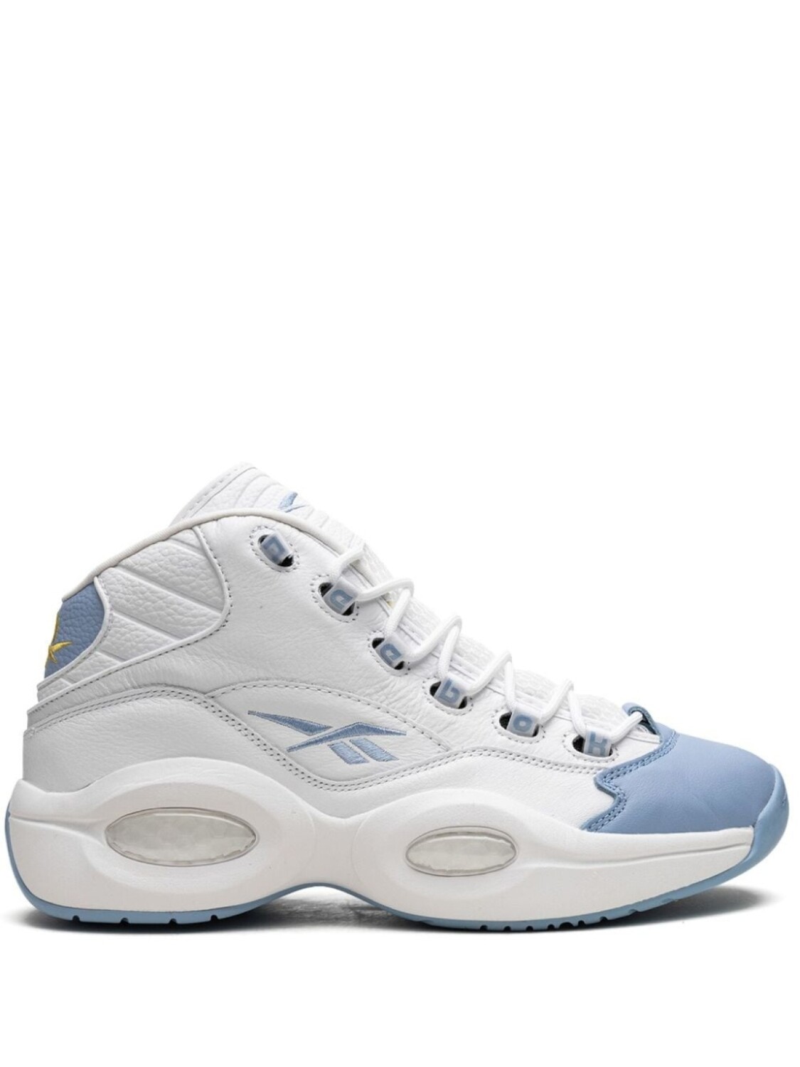 

Кроссовки Reebok Question Mid, белый/голубой