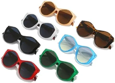 

Солнцезащитные очки квадратной формы конфетного цвета 2027 года для женщин и мужчин, винтажные солнцезащитные очки с защитой от УФ-излучения UV400 MTZJH, Red