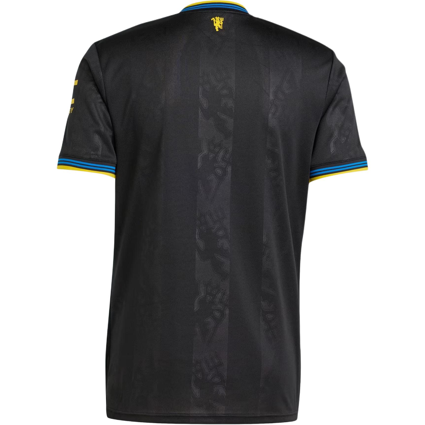 Футболка Manchester United 25/26 Third от Adidas с доставкой для участников AdiClub Adidas Originals, черный — фото 2