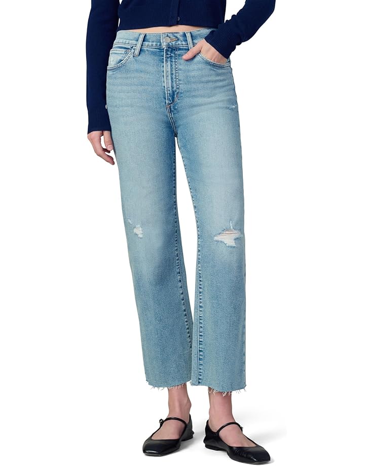 

Джинсы Joe's Jeans The Blake Cropped Wide Leg With Cut Hem, цвет Immaculate