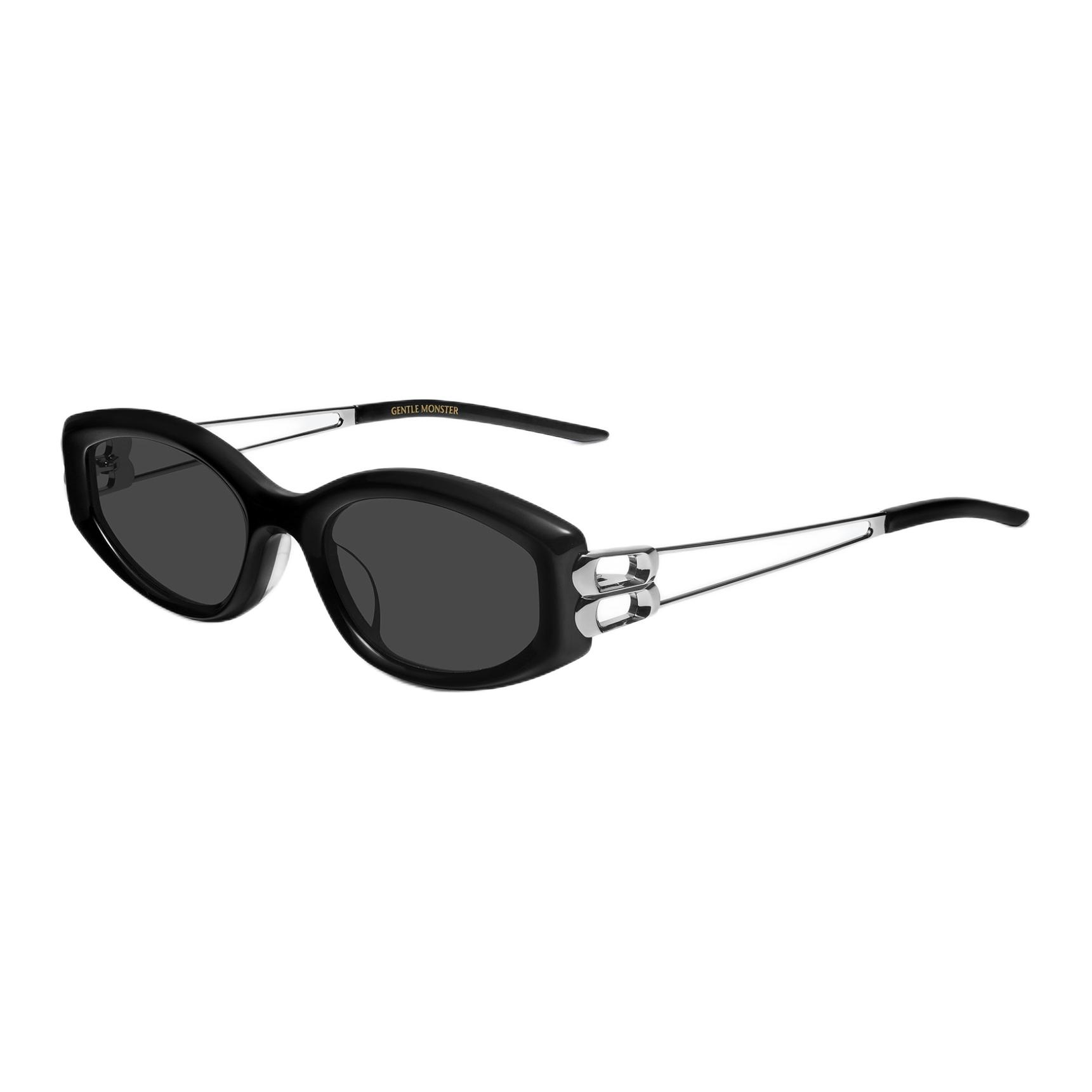 

GENTLE MONSTER Геометрическая оправа солнцезащитных очков Geometric Frame, Black