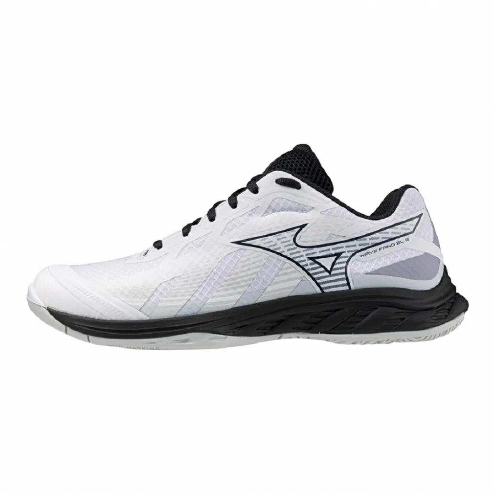 Кроссовки для бадминтона «Wave Fang EL 2» от Mizuno, White X Black