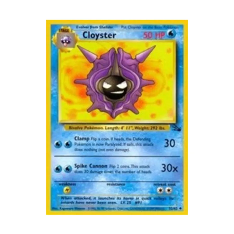 

CCG Клойстер (Ю) #32, Pokemon - Fossil - Singles