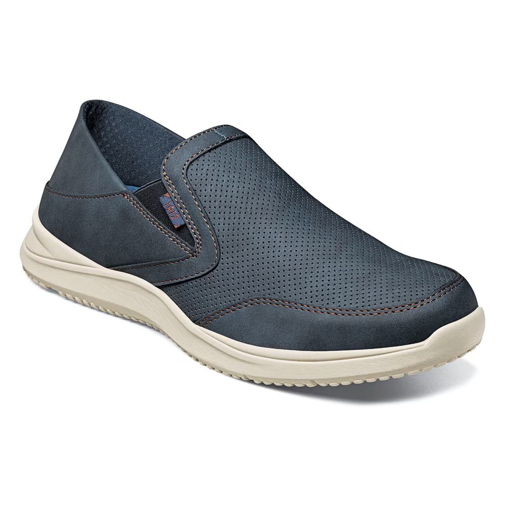 

Conway moc toe slip on Nunn Bush, мультиколор