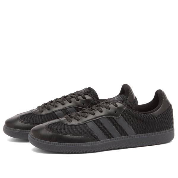 Самба ог кроссовки Adidas, core черный & carbon — фото 2