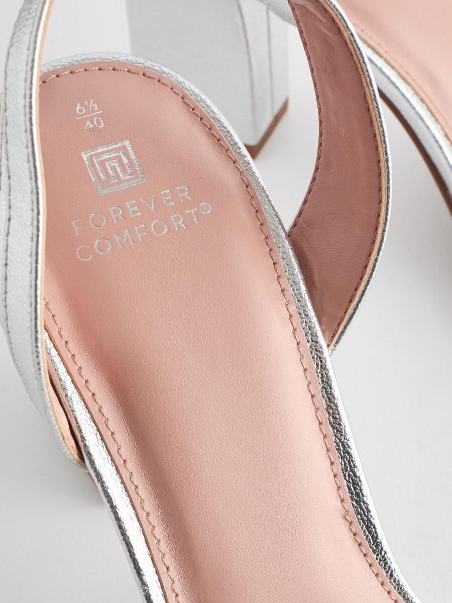 Босоножки на ремешках Next Forever Comfort, серебряный — фото 4