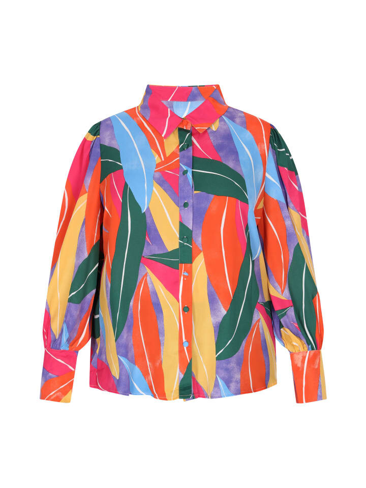 

Блуза ebeeza Plus Size Blouse, разноцветный