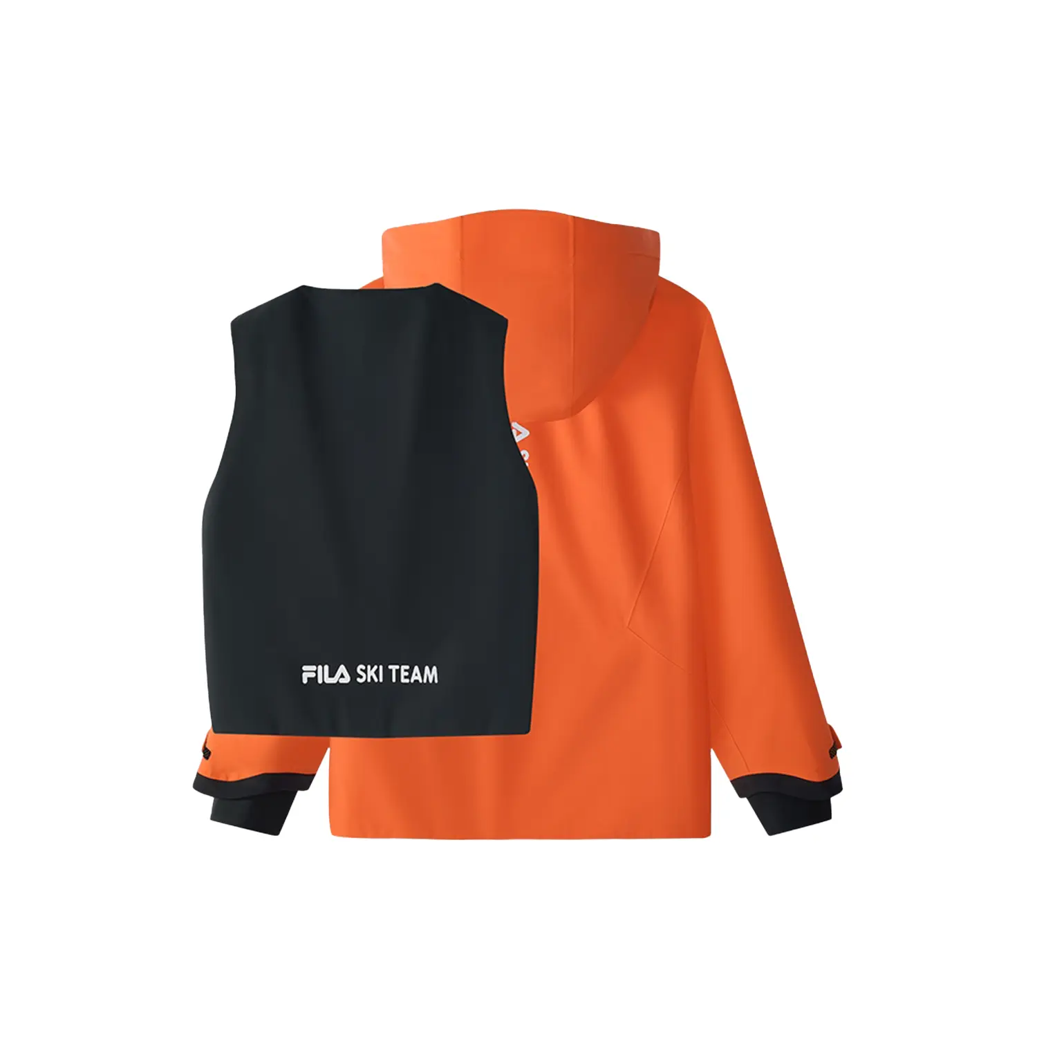 FILA KIDS Vist x Tschnoalpin одежда для активного отдыха темно-оранжевый подростки — фото 3