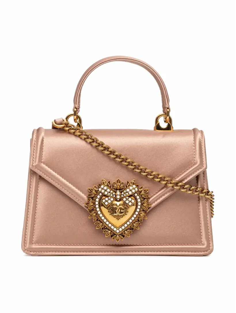 

Мини-сумка Devotion Dolce&Gabbana, бронзовый