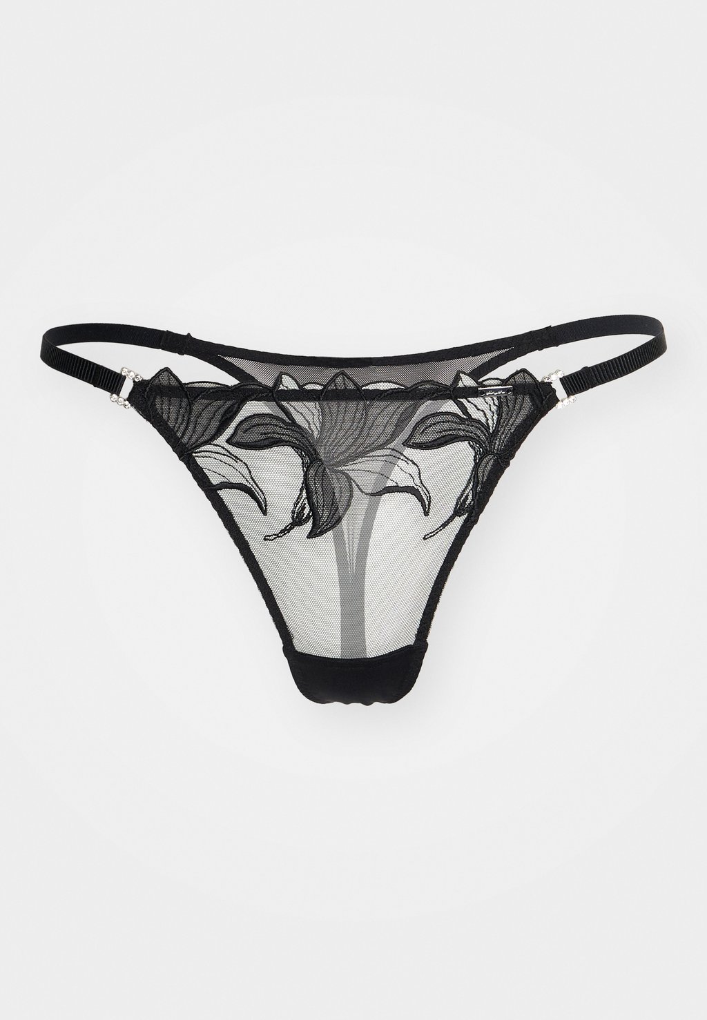

Стринги THONG LAURA LOW Lindex, черный