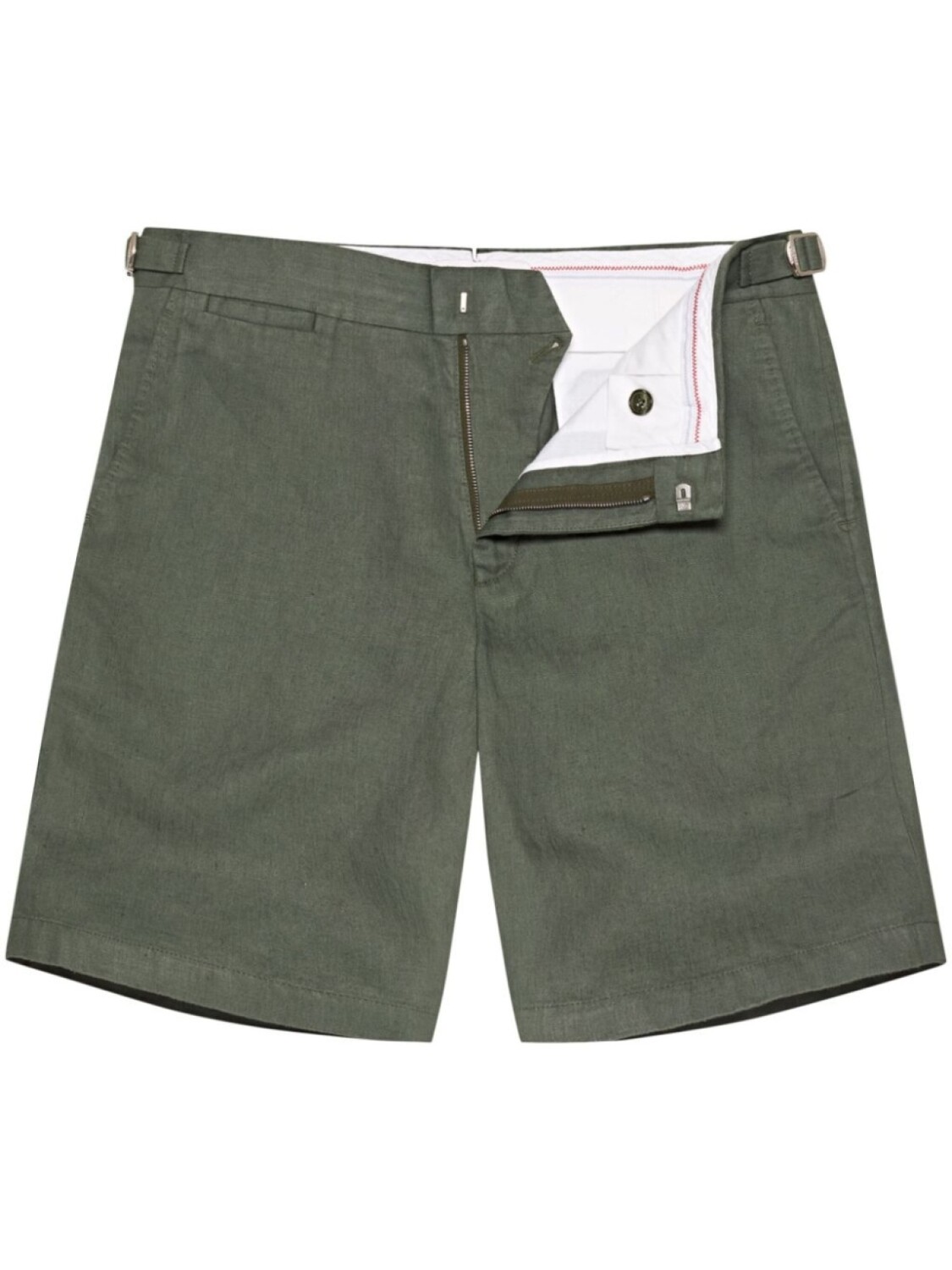 

Orlebar Brown шорты с пряжками, зеленый