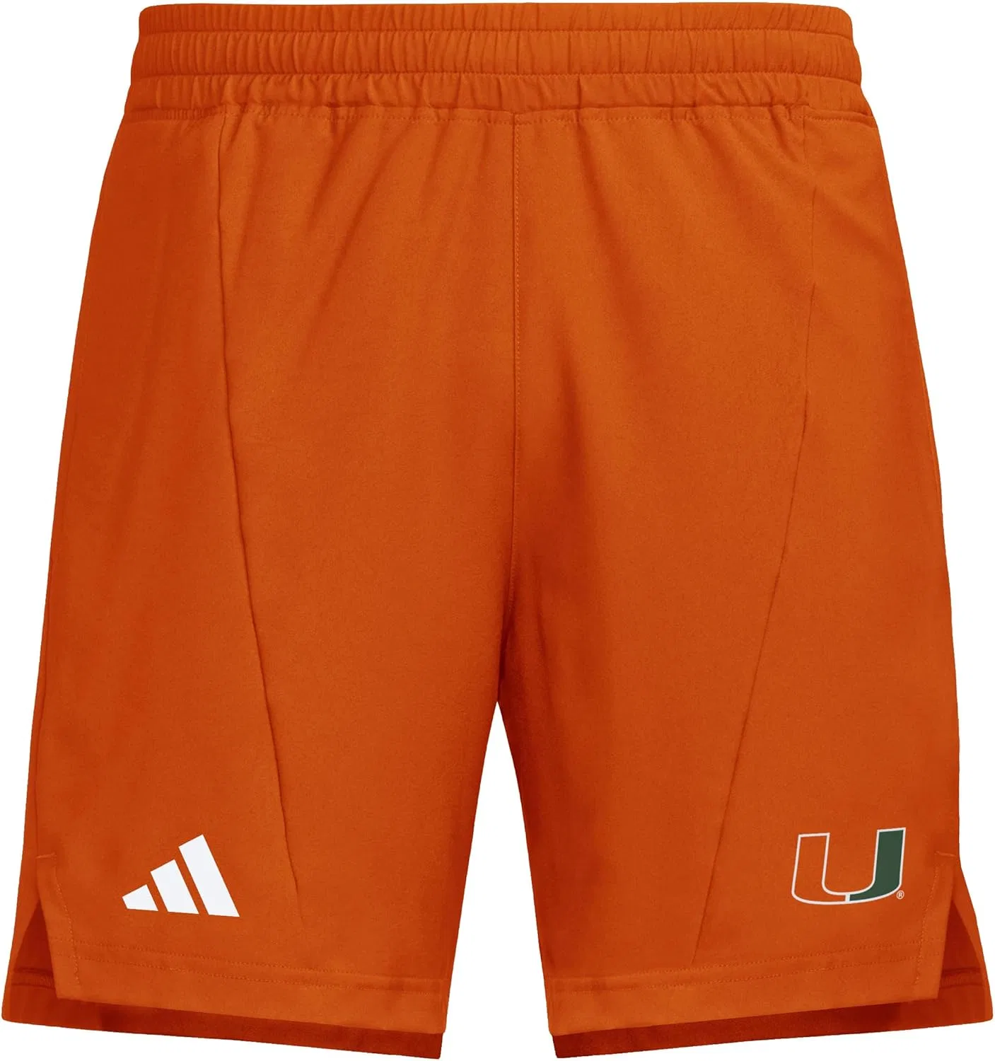 Мужские шорты Adidas NCAA 25/26 Team Woven, оранжевый/белый