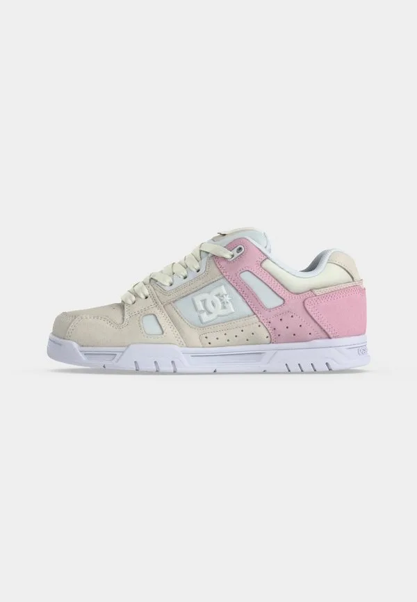 Тренеры для оленей Dc Shoes, White/Pink — фото 2