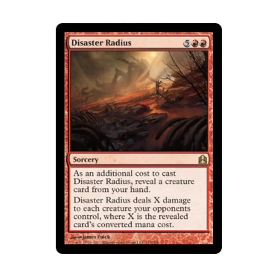 

CCG Радиус бедствия (R), MTG - Commander
