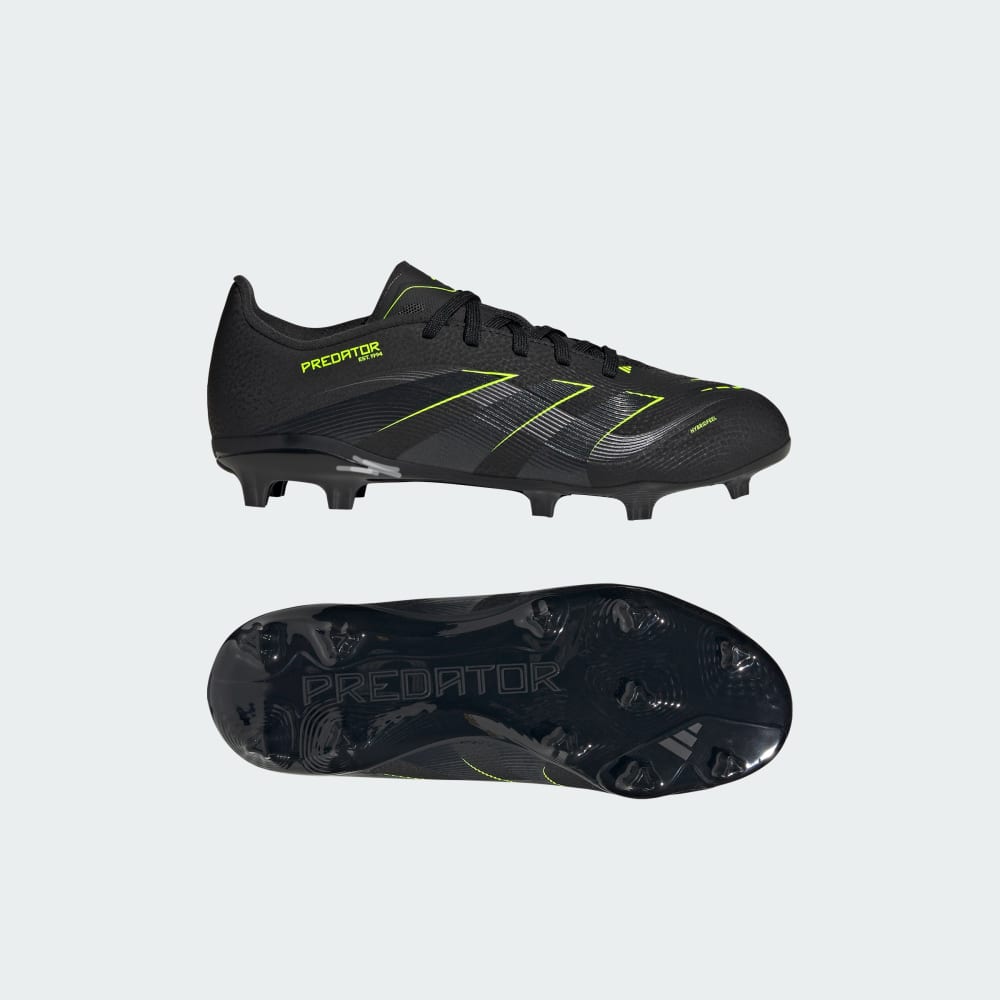 

Бутсы Adidas Predator League Firm/Multi-Ground Boots Kids, цвет Core Black/Carbon/Lucid Lemon