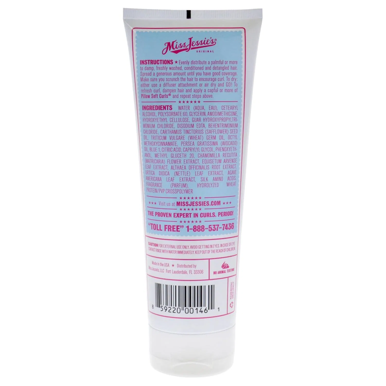 Лосьон для укладки Miss Jessie's A Super Soft Styling Lotion Pillow Curls, 8.5 OZ Miss Jessie'S — фото 2