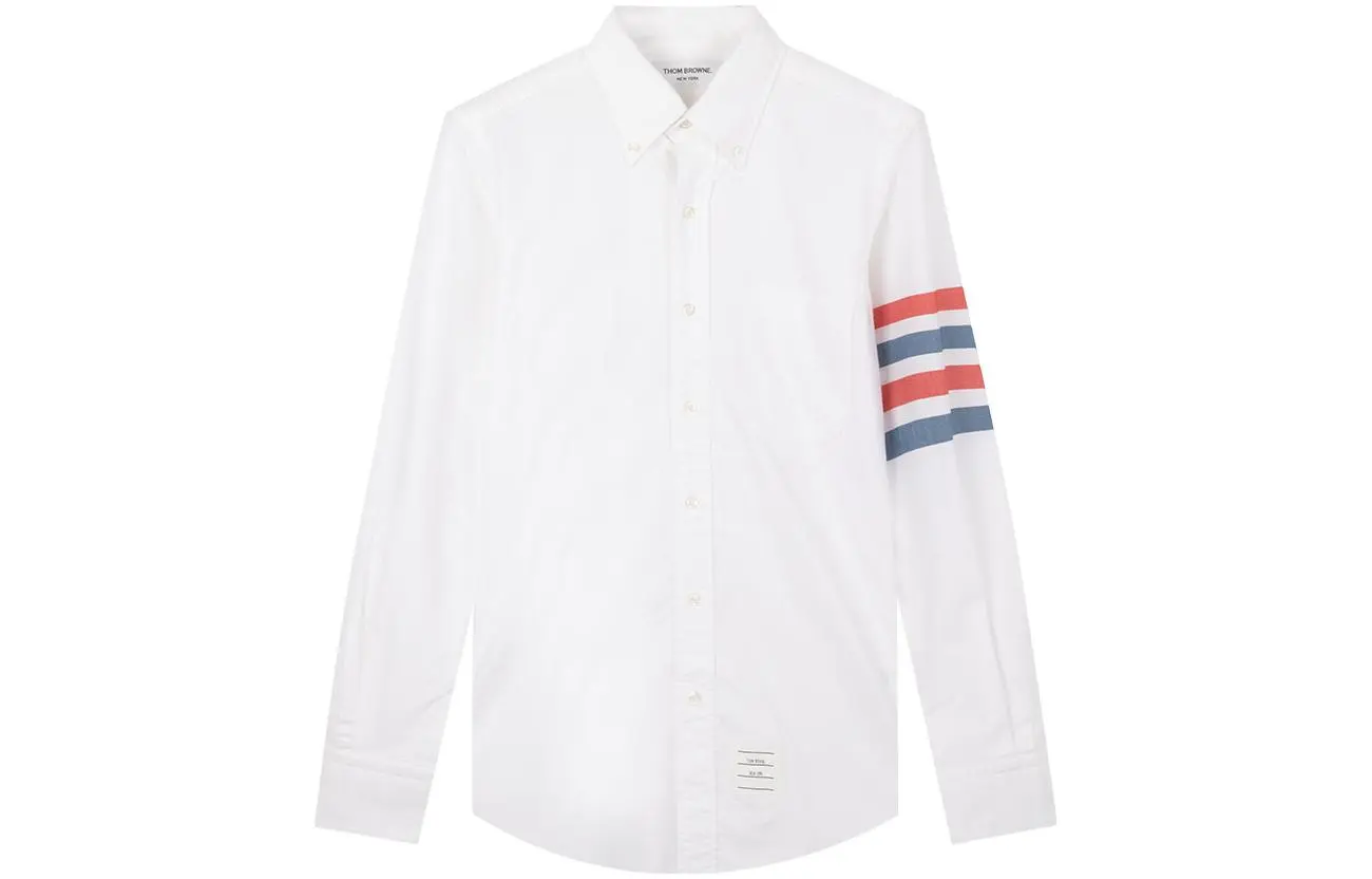 

Футболка мужская белая THOM BROWNE