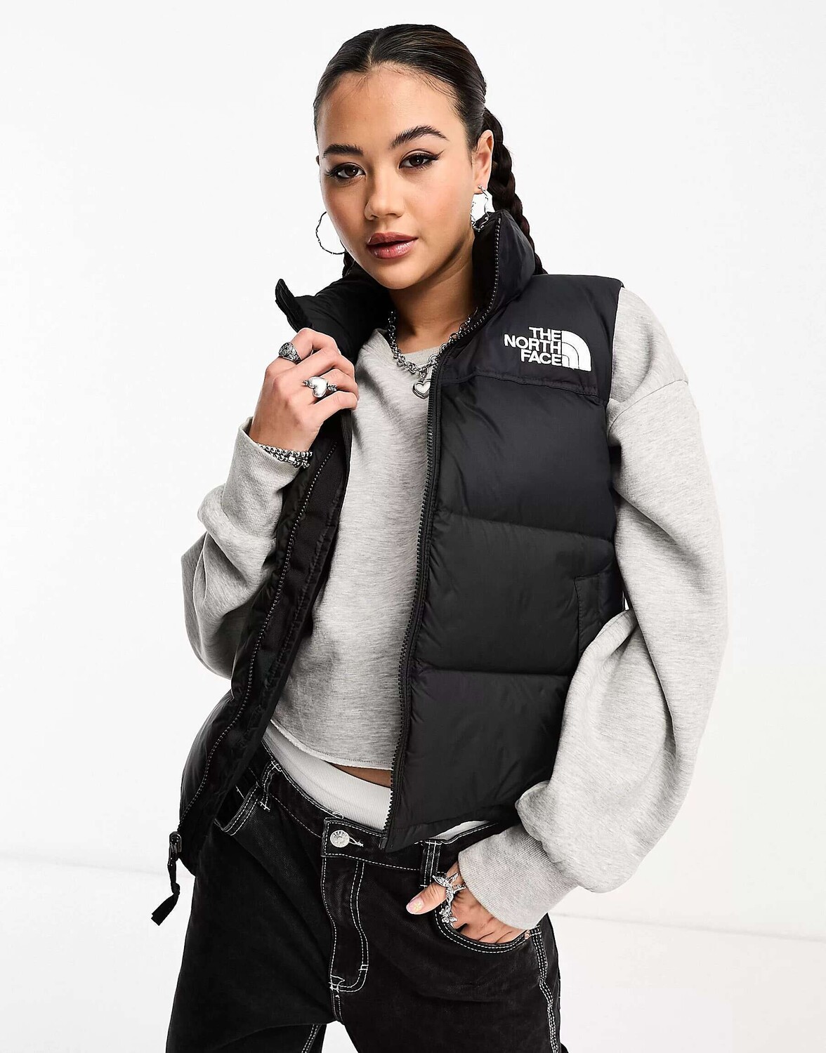 

Черный пуховый жилет The North Face 1996 Retro Nuptse