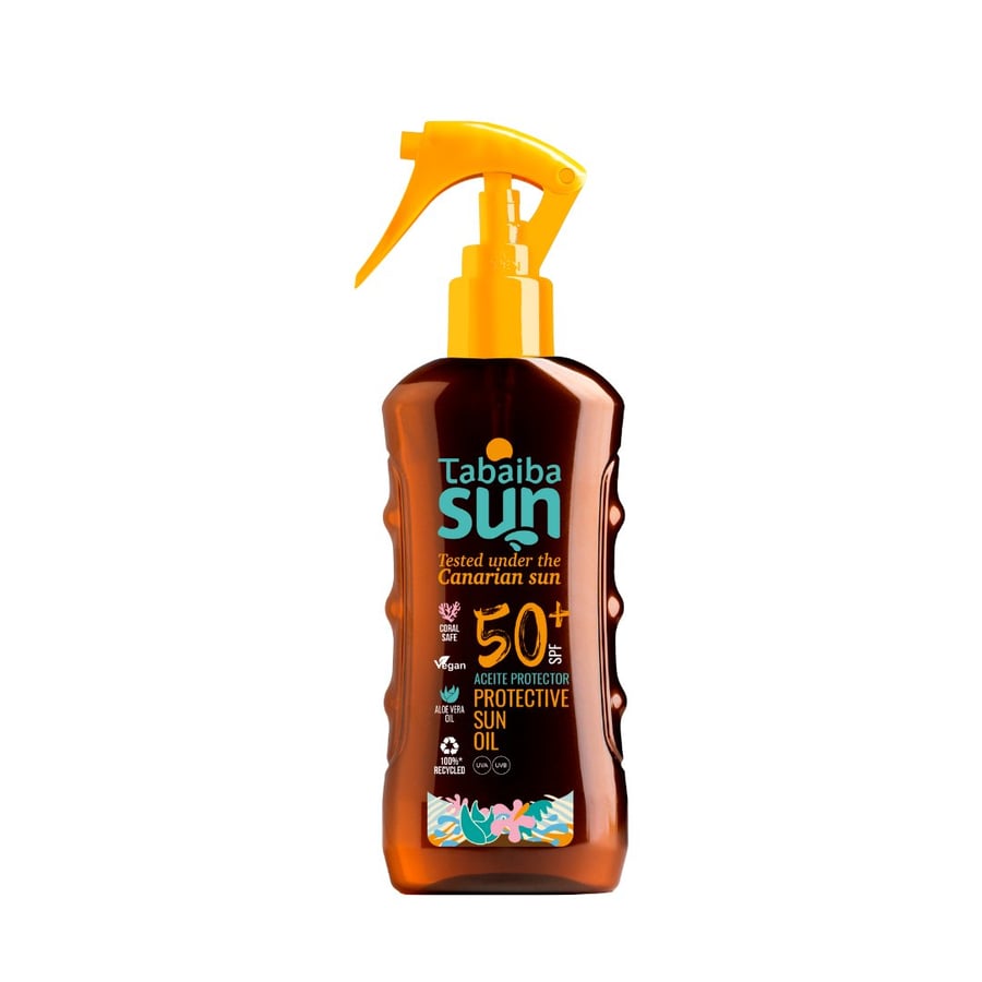 

TabaibaSun, Защита от солнца, Масло для загара с алоэ SPF 50+