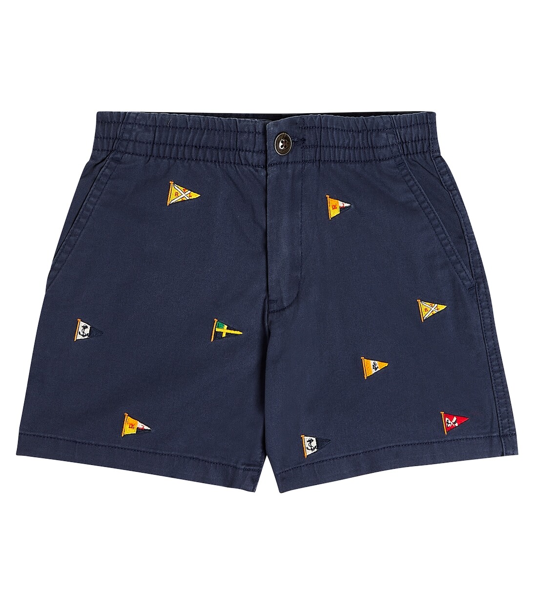

Шорты prepster из хлопка Polo Ralph Lauren Kids, синий