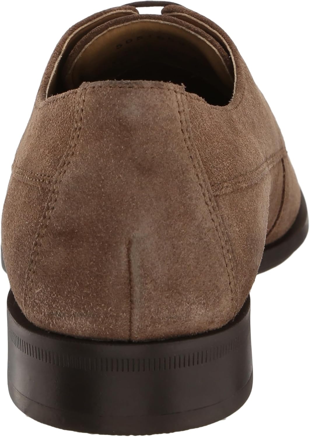 BOSS мужские туфли Colby Smooth Sued Lace Up Derby, Caramel Swirl — фото 3