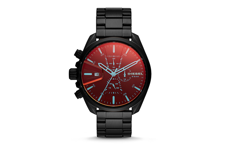 

DIESEL Часы MS9 CHRONO Collection Darth Vader Collection Wrist Watch Quartz Movement Black Dial Unisex, Black