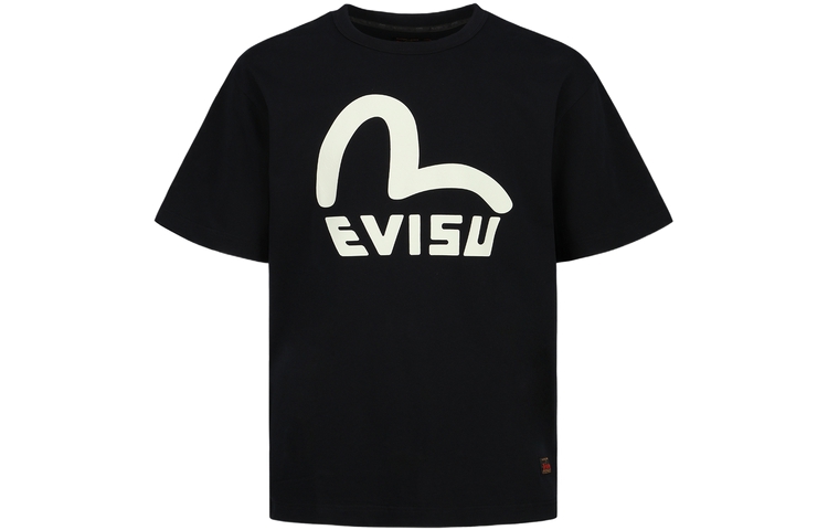 

Футболка мужская черная Evisu, черный