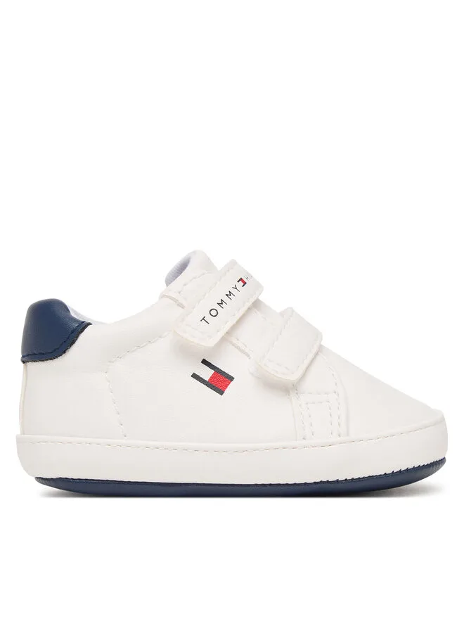Tommy Hilfiger Низкие кроссовки на липучке T0B9-34328-1582 белые
