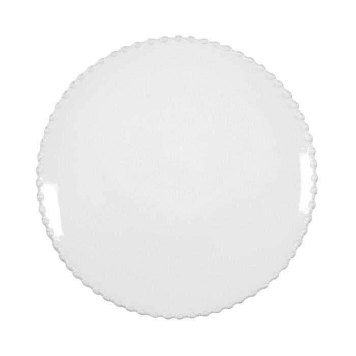 

Столовая тарелка Costa Nova White Pearl, белый